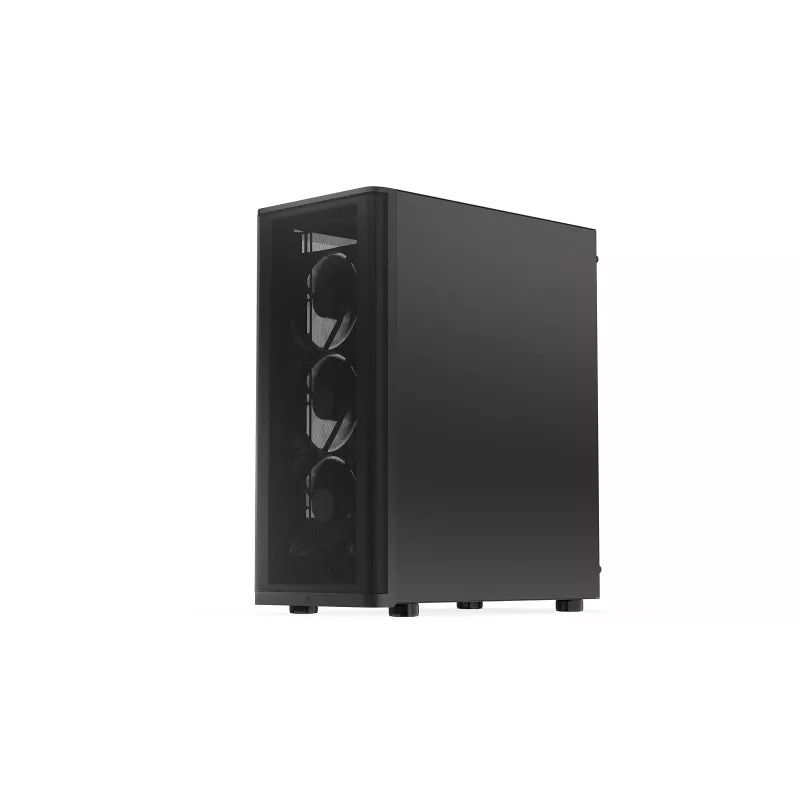 ENDORFY Ventum 400 Air caja para PC ATX - negra, cristal templado, 4 ventiladores Stratus 120 PWM, USB-C