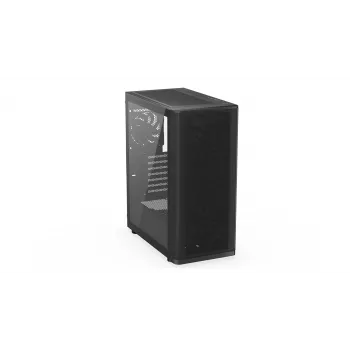 ENDORFY Ventum 400 Air caja para PC ATX - negra, cristal templado, 4 ventiladores Stratus 120 PWM, USB-C