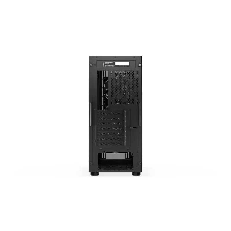 ENDORFY Ventum 400 ARGB caja para PC ATX - negra, cristal templado, 4 ventiladores Stratus 120 PWM ARGB, controlador ARGB y PWM, USB-C
