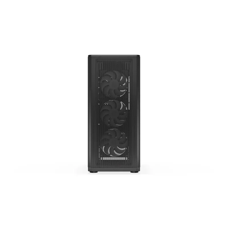 ENDORFY Ventum 400 ARGB caja para PC ATX - negra, cristal templado, 4 ventiladores Stratus 120 PWM ARGB, controlador ARGB y PWM, USB-C