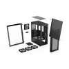 ENDORFY Ventum 400 ARGB caja para PC ATX - negra, cristal templado, 4 ventiladores Stratus 120 PWM ARGB, controlador ARGB y PWM, USB-C