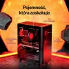 ENDORFY Ventum 400 ARGB caja para PC ATX - negra, cristal templado, 4 ventiladores Stratus 120 PWM ARGB, controlador ARGB y PWM, USB-C