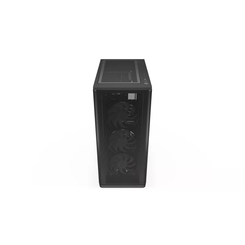 ENDORFY Ventum 400 ARGB caja para PC ATX - negra, cristal templado, 4 ventiladores Stratus 120 PWM ARGB, controlador ARGB y PWM, USB-C