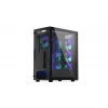 ENDORFY Ventum 400 ARGB caja para PC ATX - negra, cristal templado, 4 ventiladores Stratus 120 PWM ARGB, controlador ARGB y PWM, USB-C
