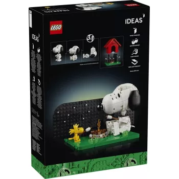 LEGO Ideas 21368 Peanuts caseta de Snoopy set de construcción de 1327 piezas