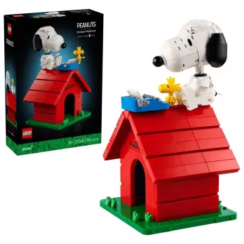 LEGO Ideas 21368 Peanuts caseta de Snoopy set de construcción de 1327 piezas