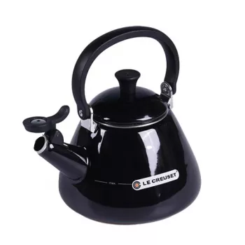 Le Creuset Kone hervidor de fogones con silbato 1.6 L Negro 40101021400000