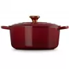 Le Creuset Signature Round Roaster 26cm 5,3L emailliertes Gusseisen Rhône 21177269494441