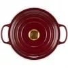 Le Creuset Signature Round Roaster 26cm 5,3L emailliertes Gusseisen Rhône 21177269494441