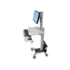 Ergotron WorkFit C-Mod Single LD Sit-Stand Workstation Cart 24-198-055 hasta 27