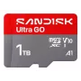 SanDisk Ultra GO Tarjeta de memoria microSDXC, 1 TB, UHS-I, hasta 190 MB/s, SDSQUGN-1T00-GN6MN