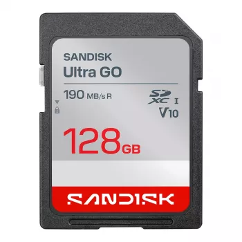 SanDisk Ultra GO SDXC UHS-I 128GB tarjeta de memoria SDSDUGN-128G-GN6IN 190MB/s