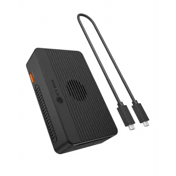 ICY BOX IB-RD2818DK-40G Heart RAID 2818 Estación de acoplamiento RAID Dual M.2 NVMe Thunderbolt 4 40Gbps