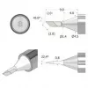 iFixit FixHub Punta de soldar cuchillo 1,4mm IF145-842-1 Plata
