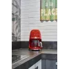 Smeg DCF02RDEU Cafetera de filtro 50's Style 10 tazas 1,4 l Roja