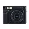 FUJIFILM instax WIDE 400 Cámara instantánea — Copias en formato ancho 62×99 mm, flash integrado, negra, 16975362