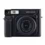 FUJIFILM instax WIDE 400 Cámara instantánea — Copias en formato ancho 62×99 mm, flash integrado, negra, 16975362