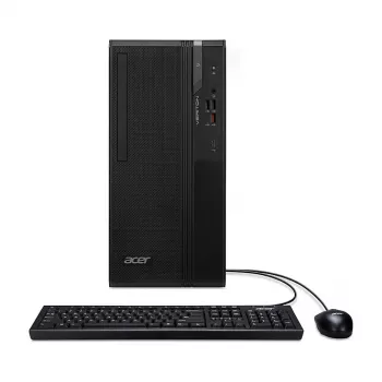 Acer Veriton S2 VS2735GT PC de sobremesa Mid Tower - Intel Core Ultra 5 225 - 16 GB DDR5 - 512 GB NVMe SSD - Gráficos Intel integrados - Wi-Fi 6E - Windows 11 Pro - Negro