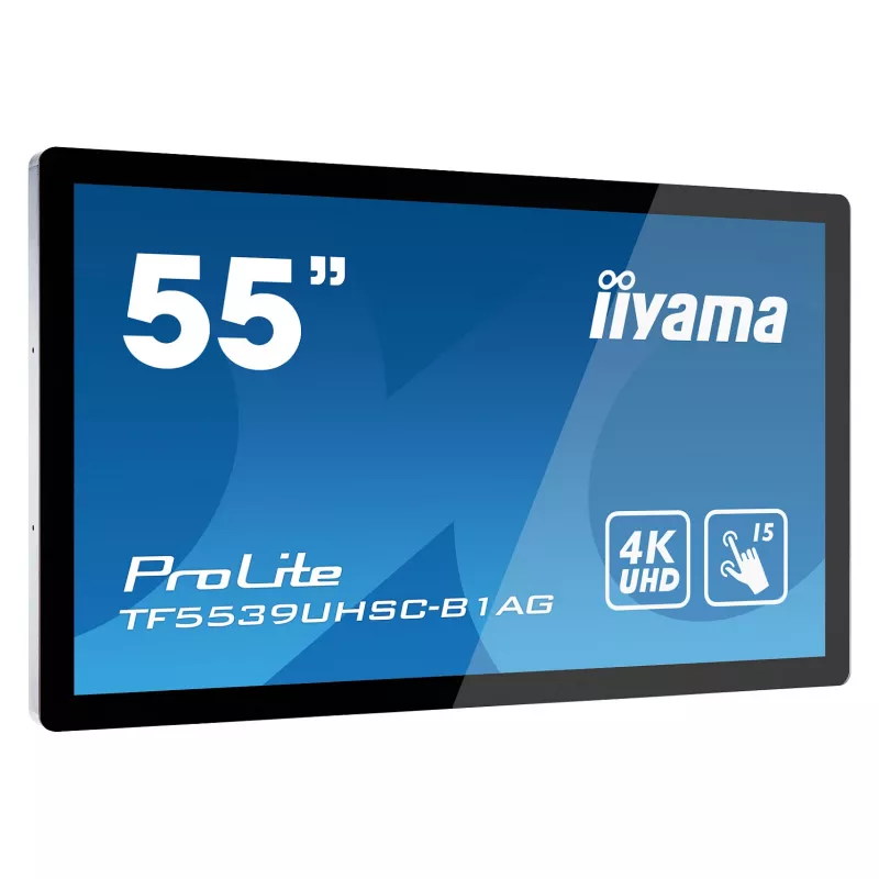 Iiyama ProLite TF5539UHSC-B1AG Monitor LED IPS táctil 50 puntos PCAP 4K UHD 55