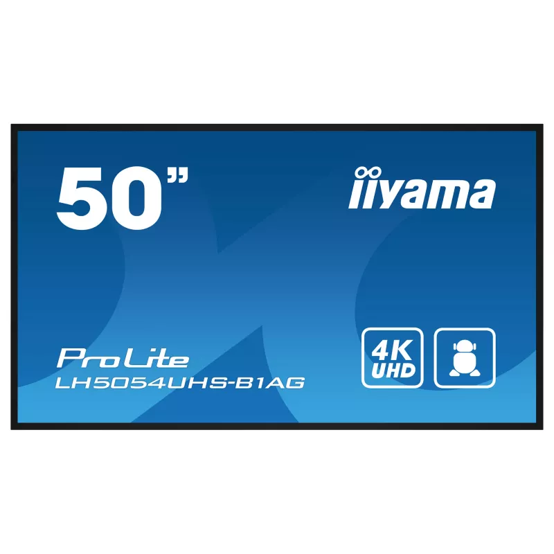Iiyama ProLite LH5054UHS-B1AG Pantalla de señalización comercial VA 4K UHD 50