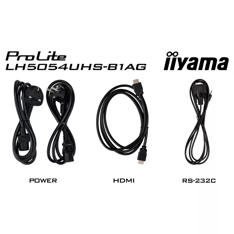 Iiyama ProLite LH5054UHS-B1AG Pantalla de señalización comercial VA 4K UHD 50