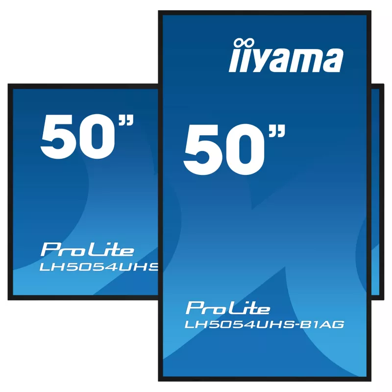 Iiyama ProLite LH5054UHS-B1AG Pantalla de señalización comercial VA 4K UHD 50