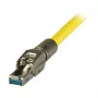EFB Elektronik 88035.2 Conector RJ45 Cat.8 Class I montable en campo AWG22-27 fundición de zinc apantallado