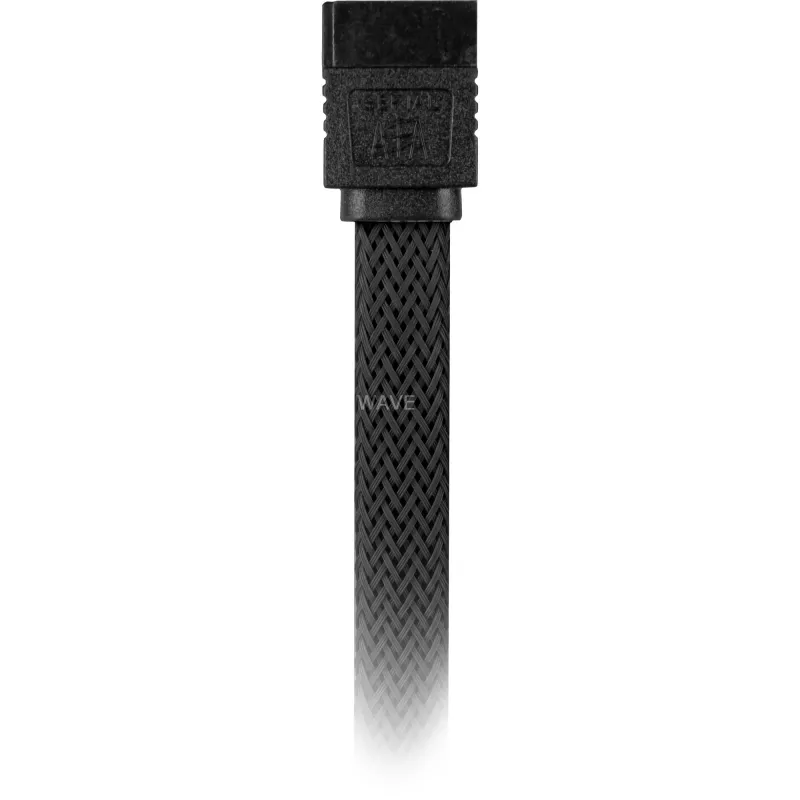 Sharkoon cable SATA III 60 cm negro con funda