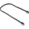 Sharkoon cable SATA III 60 cm negro con funda