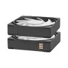 Thermaltake CT120 EX INFINITY ARGB Sync pack de 3 ventiladores 120mm negro