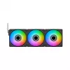 Thermaltake CT120 EX INFINITY ARGB Sync pack de 3 ventiladores 120mm negro