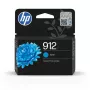 HP 912 cartucho de tinta original cian (4 ml, rendimiento estándar) para impresoras OfficeJet