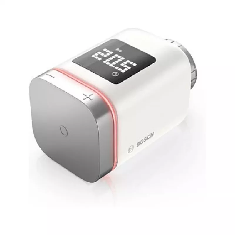 Bosch Smart Home Smart Radiator Thermostat II, pack de 1, blanco, 8750002330