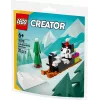 LEGO Creator 30718 Cataclaws Snow Adventure bolsa set de construcción 3 en 1 de 60 piezas