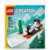 LEGO Creator 30718 Cataclaws Snow Adventure bolsa set de construcción 3 en 1 de 60 piezas