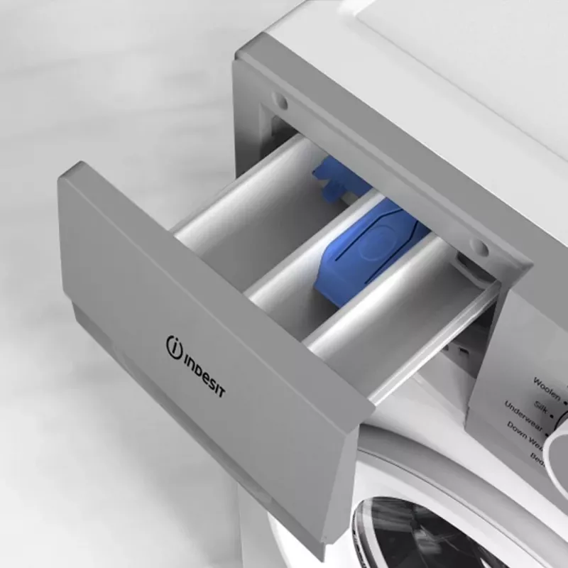 Indesit IMA630EE lavadora, 6 kg, 1000 rpm, clase energética D, profundidad 45 cm, blanco