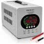 Qoltec SAI onda senoidal pura 1000VA/720W line-interactive AVR LCD LiFePO4 AGM GEL