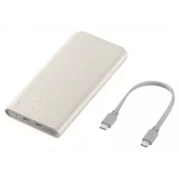 Samsung Powerbank P3401 10.000 mAh Super Fast Charging 25W, beige