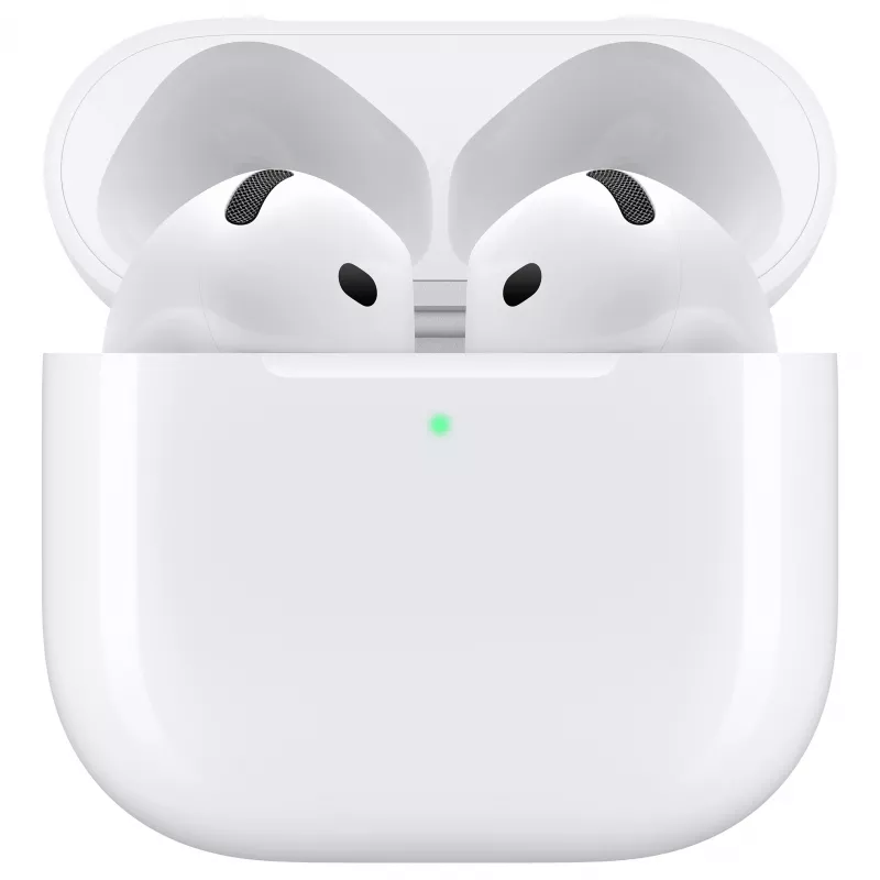 Apple AirPods de 4.ª generación auriculares True Wireless con estuche de carga MagSafe - blanco (MXP63LL/A)