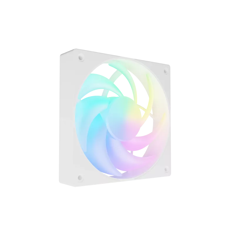 Fury SAI S12 ARGB PWM blanco pack de 3 ventiladores