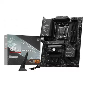 MSI B850 Gaming Pro WiFi6E placa base, AMD AM5, DDR5, Wi-Fi 6E, Bluetooth 5.2, 2.5G LAN, Micro-ATX