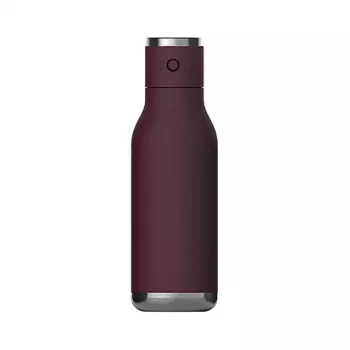 ASOBU Wireless Beat botella isotérmica de acero inoxidable con altavoz Bluetooth 0,5 L rojo
