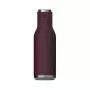 ASOBU Wireless Beat botella isotérmica de acero inoxidable con altavoz Bluetooth 0,5 L rojo