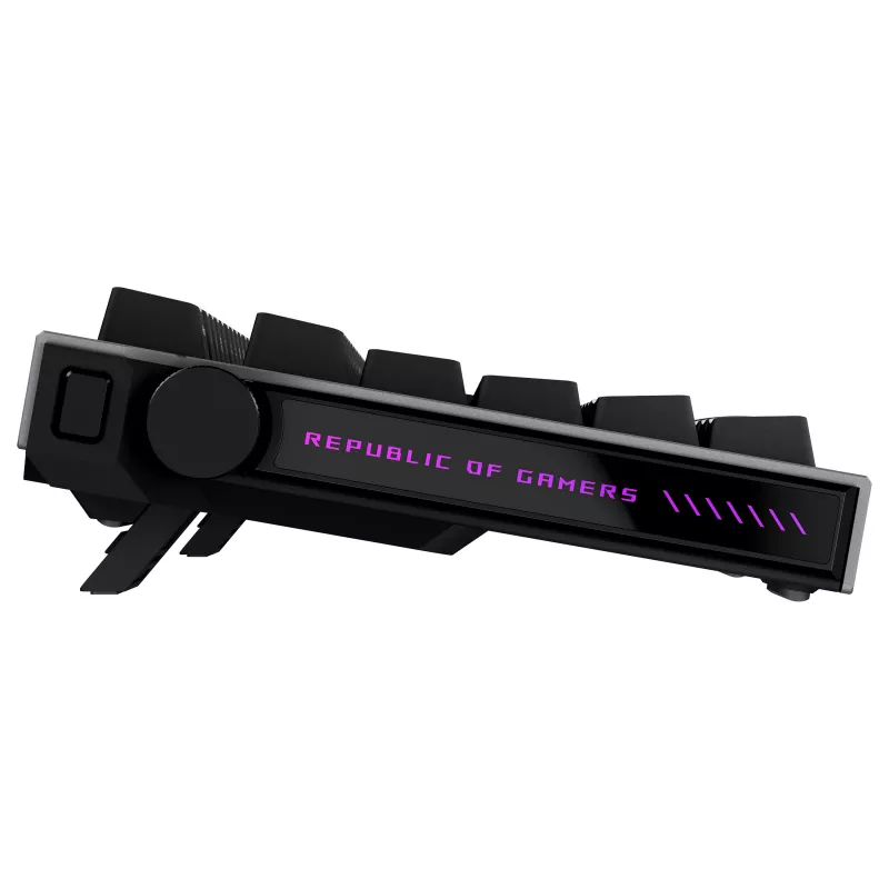 ASUS ROG Strix Morph 96 teclado gaming inalámbrico, diseño 96%, interruptores ROG NX Snow, hot-swappable, conectividad tri-modo, negro