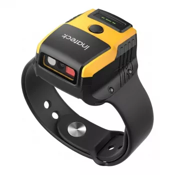INATECK PBS005 negro lector de códigos de barras 1D y 2D inalámbrico Bluetooth con base de carga
