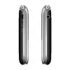Bea-fon Silver Line SL605 teléfono básico Dual-SIM negro plata