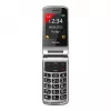 Bea-fon Silver Line SL605 teléfono básico Dual-SIM negro plata