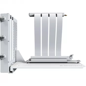 MONTECH kit de montaje vertical para GPU cable riser PCIe 4.0 blanco 20cm