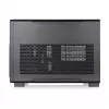Thermaltake TR200 WS Caja Super Mini Tower, Negro/Madera, cristal templado