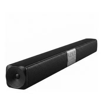 REFLEXION SB300 Barra de sonido con batería recargable, 160W, Bluetooth, USB, AUX, SD, montaje en pared, negro